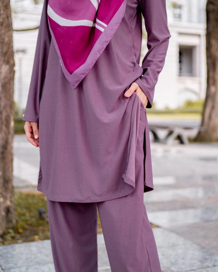 Suit Lubna 3.0 - Grape Purple - Image 3