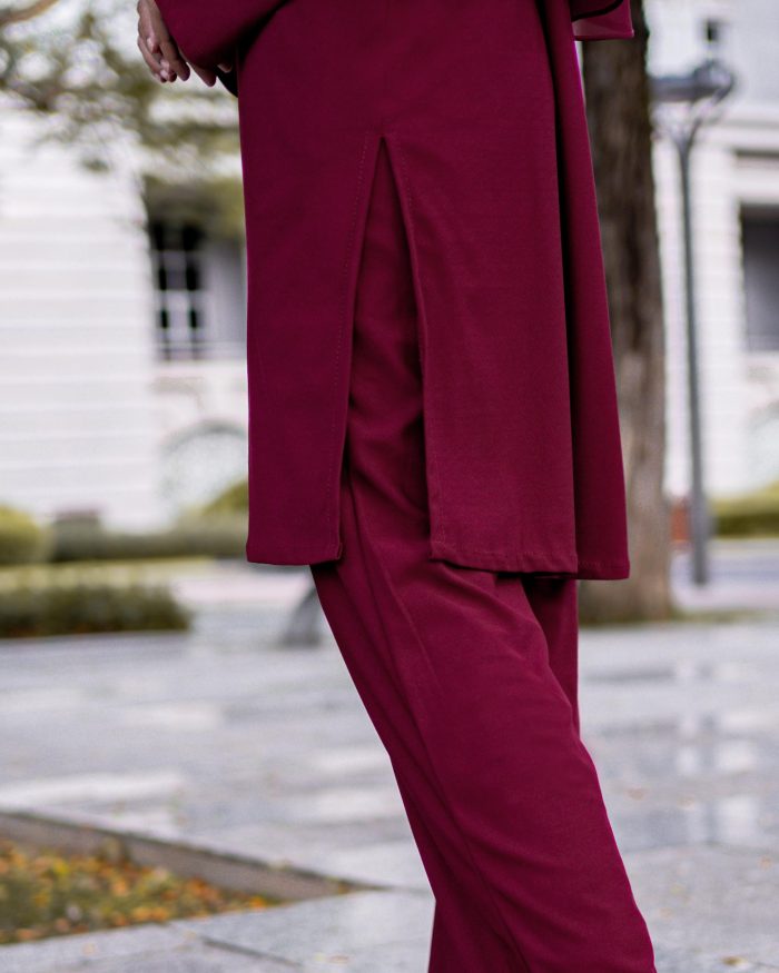 Suit Lubna 3.0 - Maroon - Image 4