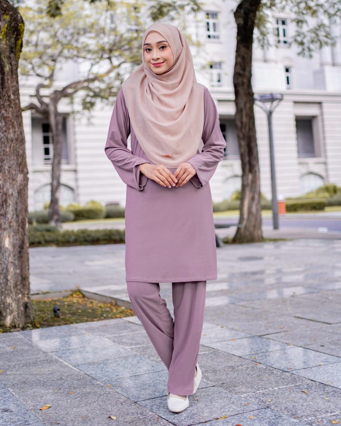 Suit Lubna 3.0 - Mauve Wood