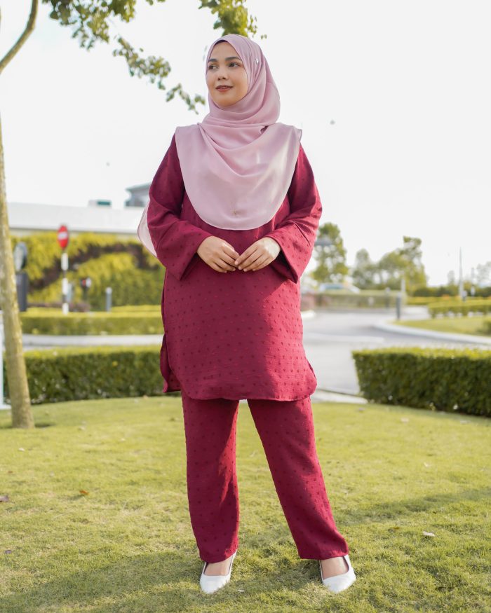 Suit Serena - Maroon - Image 2