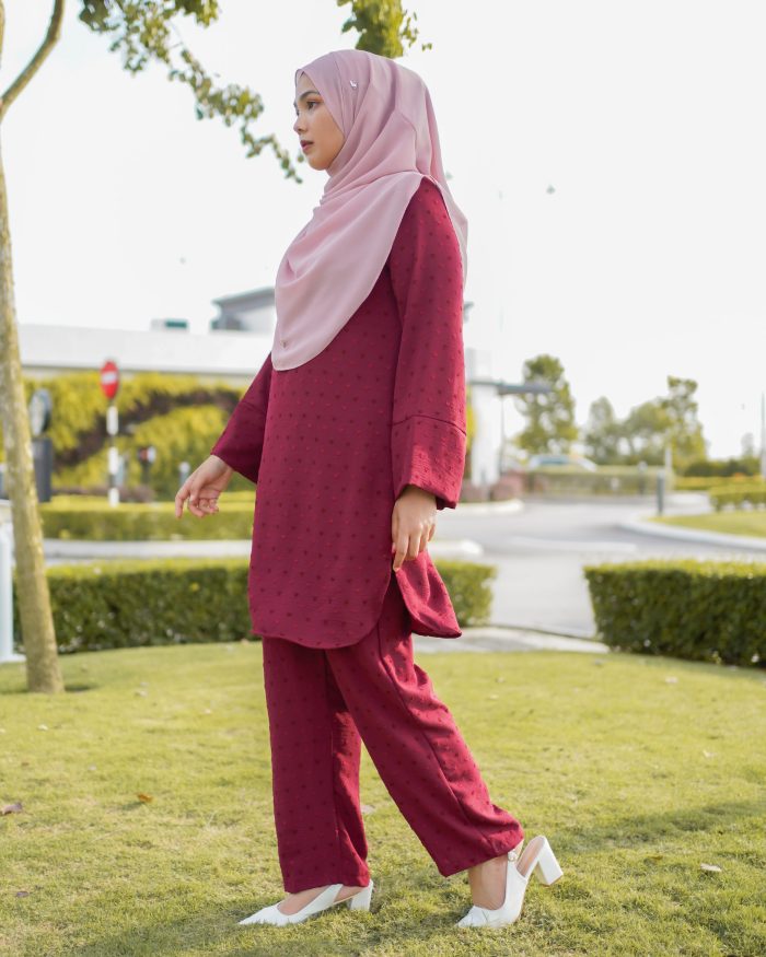 Suit Serena - Maroon - Image 3