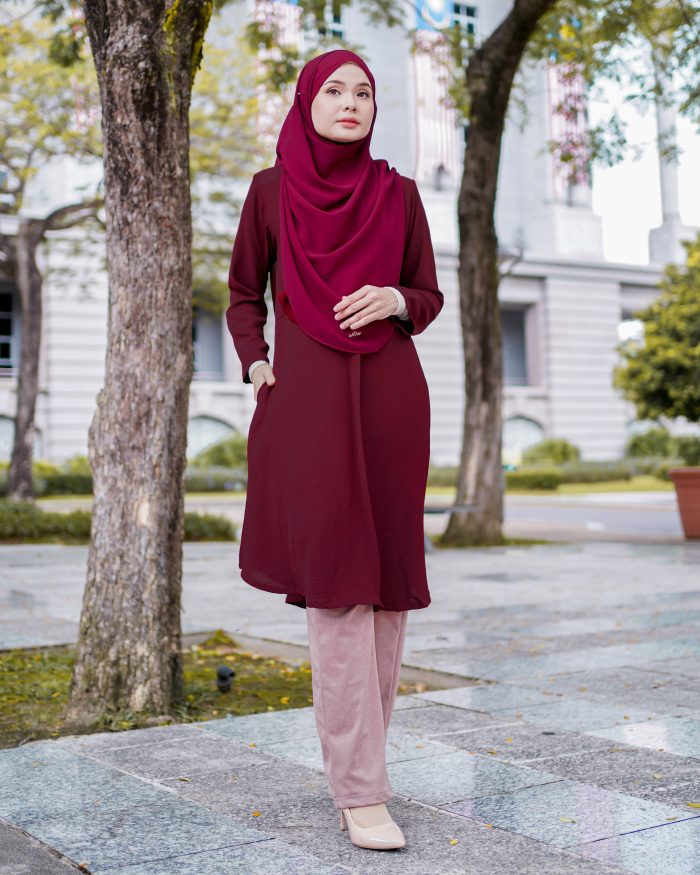 Tunic Rena - Ruby Red - Image 2