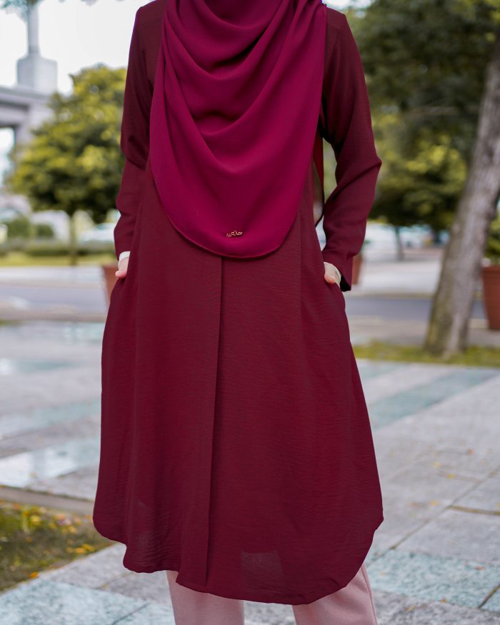 Tunic Rena - Ruby Red - Image 4