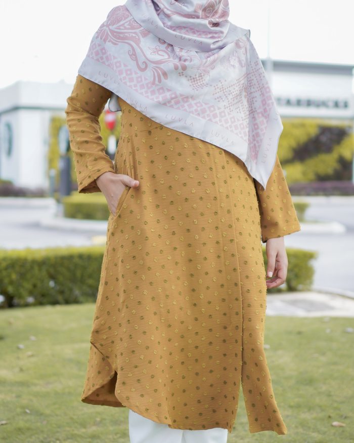 Tunic Seri - Golden Brown - Image 4