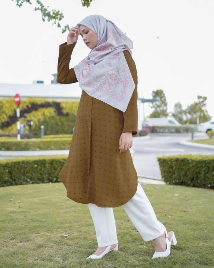 Tunic Seri - Wood Brown - Image 3