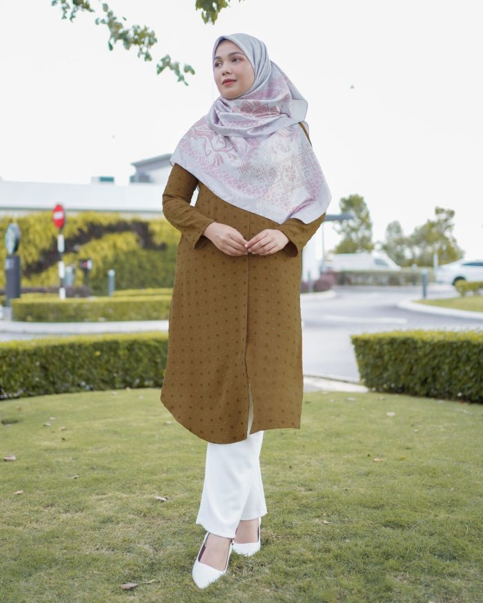 Tunic Seri - Wood Brown - Image 2