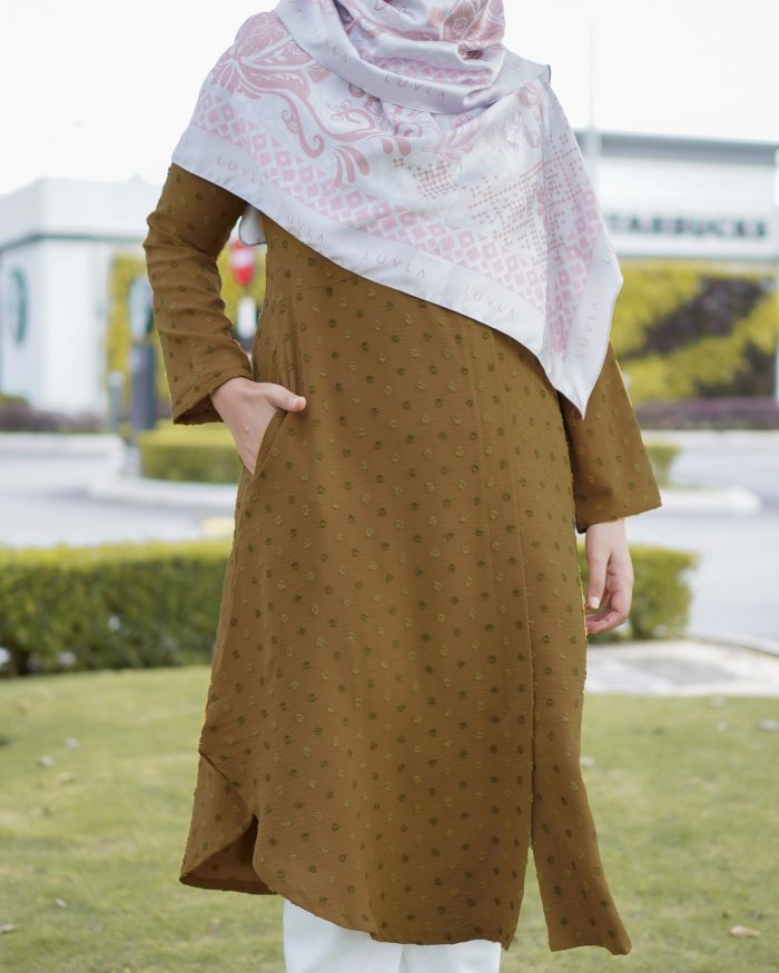 Tunic Seri - Wood Brown - Image 4