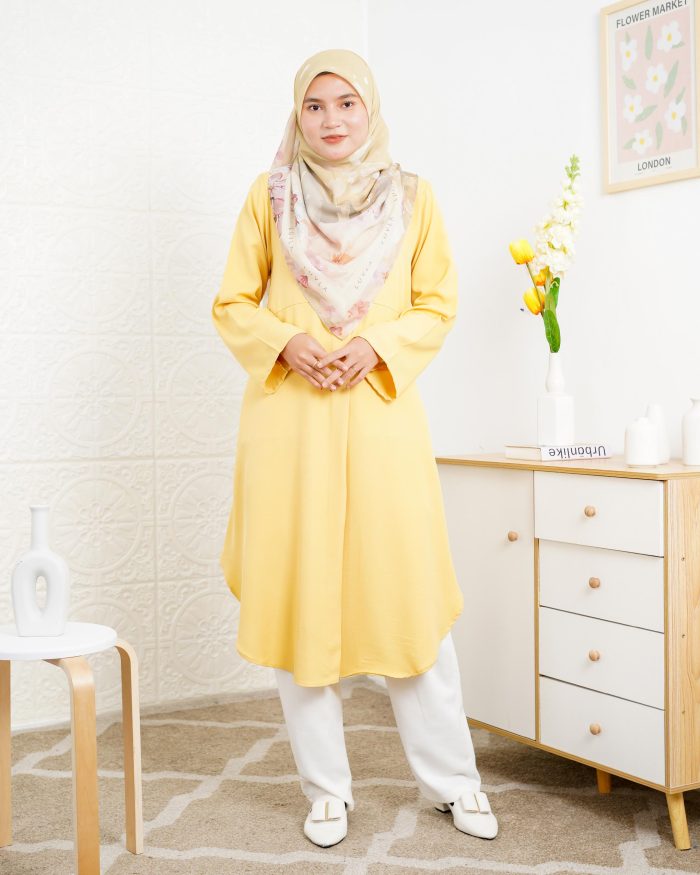 Blouse Sarima - Daffodil Yellow - Image 3