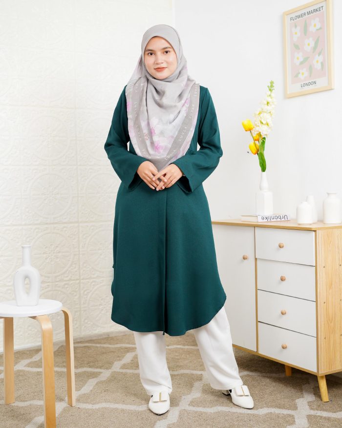 Blouse Sarima - Emerald Green - Image 3