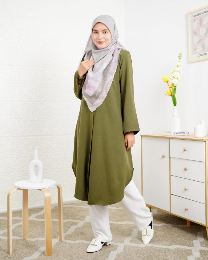 Blouse Sarima - Olive Green