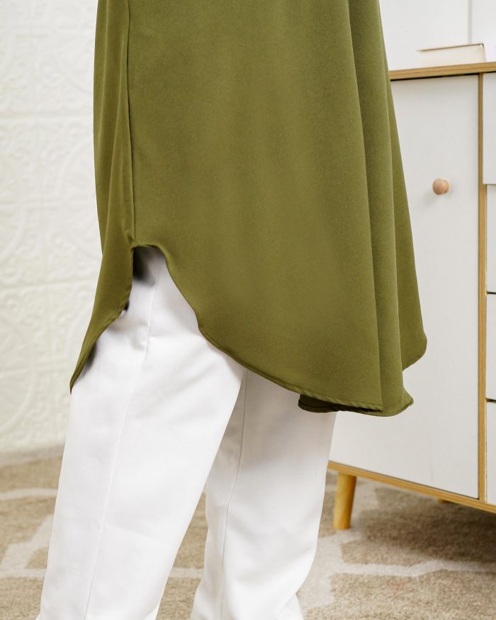 Blouse Sarima - Olive Green - Image 5