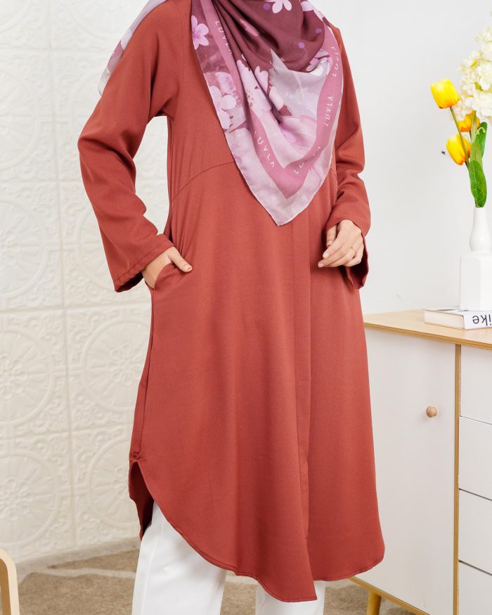 Blouse Sarima - Poppy Red - Image 5