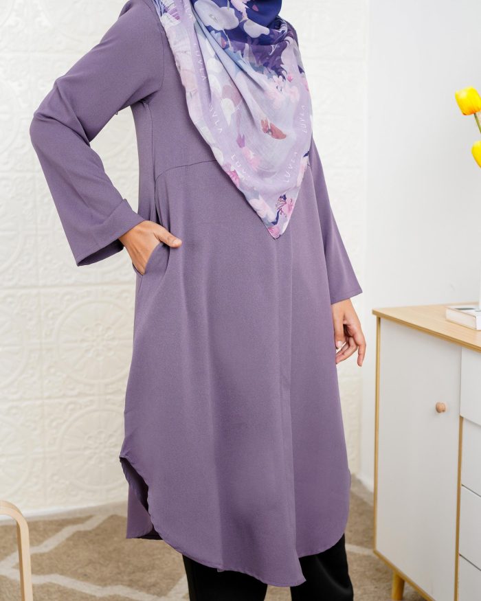 Blouse Sarima - Royal Purple - Image 5