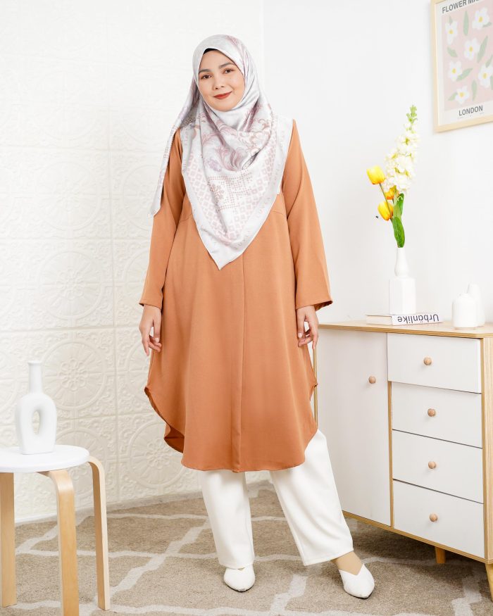 Blouse Sarima - Russett Brown - Image 3