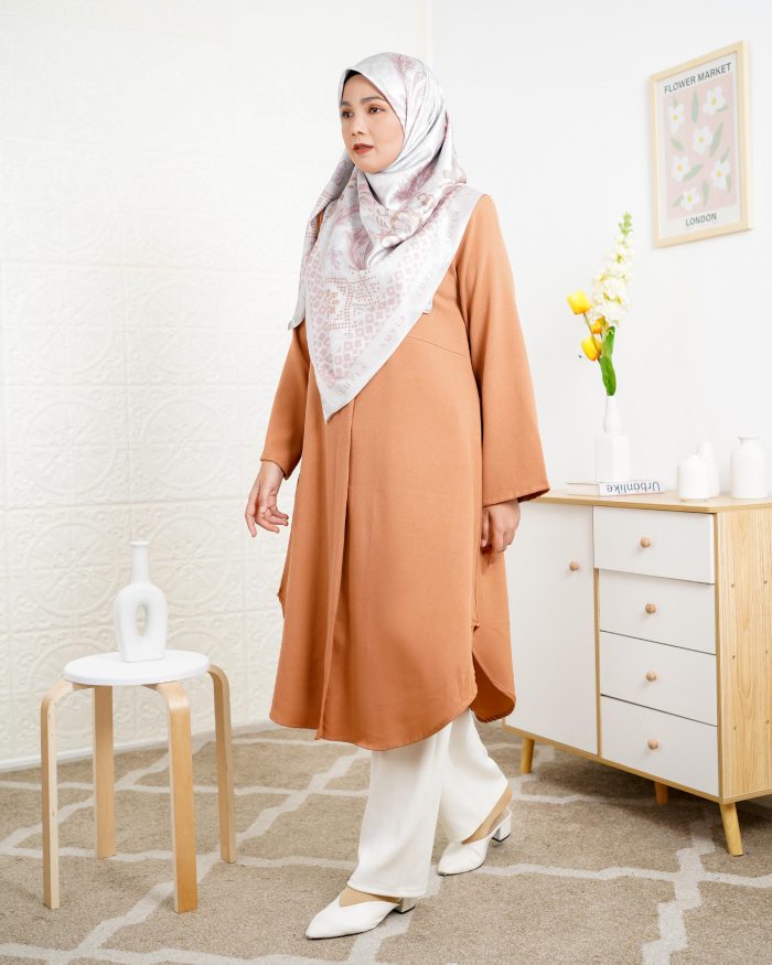 Blouse Sarima - Russett Brown - Image 2