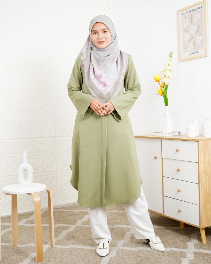 Blouse Sarima - Tea Green
