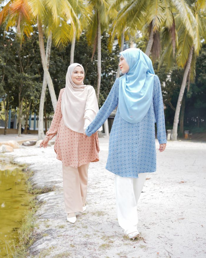 Blouse Syaza - Sky Blue - Image 8