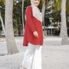 Blouse Syaza - Ruby Red - Image 2