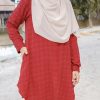 Blouse Syaza - Ruby Red - Image 7