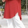 Blouse Syaza - Ruby Red - Image 4