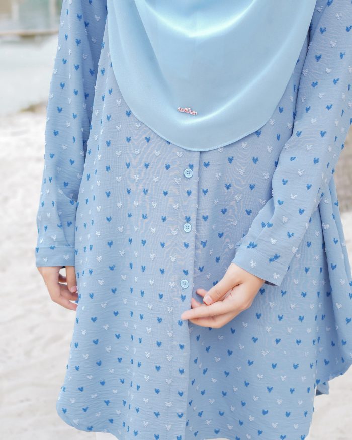 Blouse Syaza - Sky Blue - Image 5