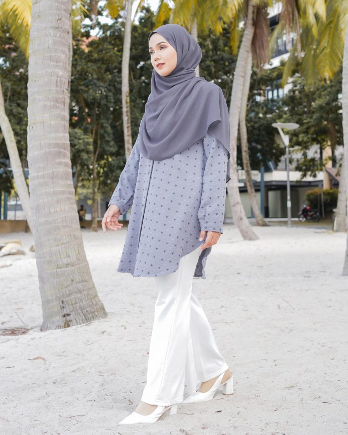 Blouse Syaza - Spruce Grey - Image 3