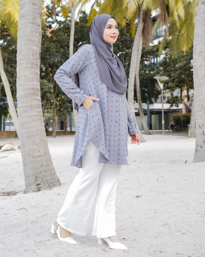 Blouse Syaza - Spruce Grey - Image 2