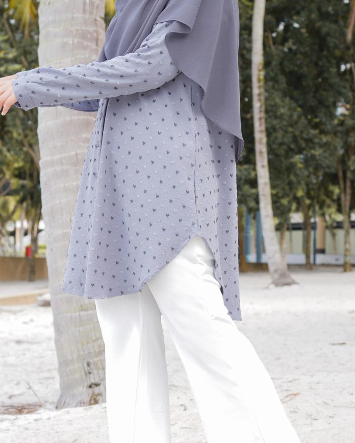 Blouse Syaza - Spruce Grey - Image 5