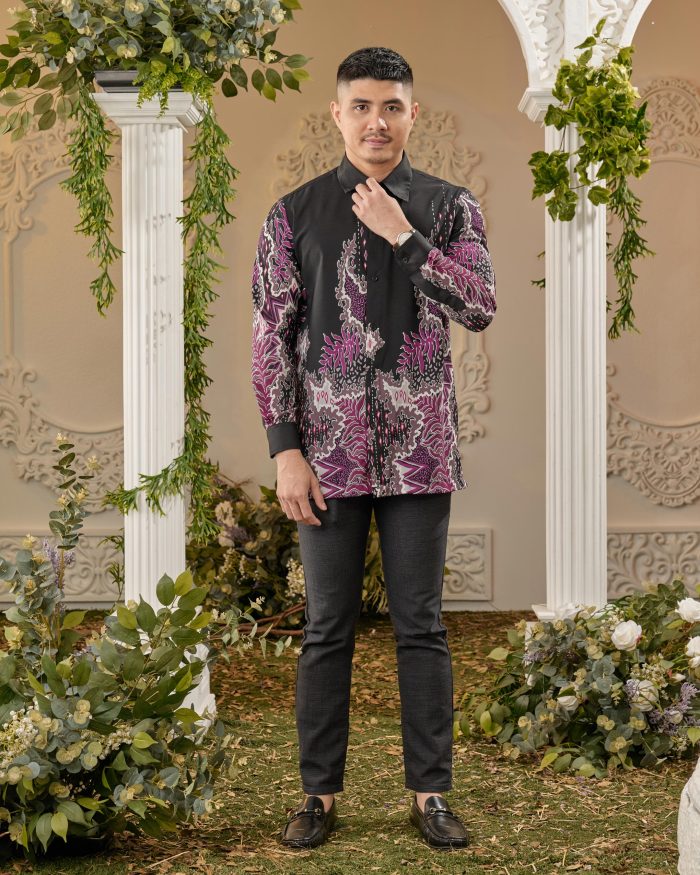 Kemeja Batik Sultan - Indra Black