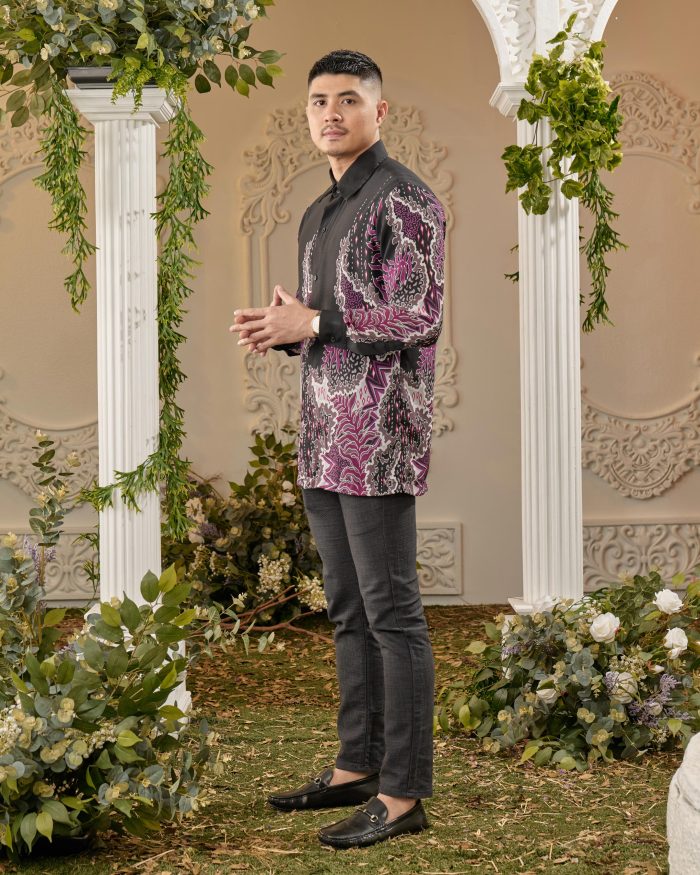 Kemeja Batik Sultan - Indra Black - Image 2