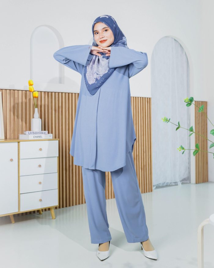 Suit Laisa - Cyan Blue