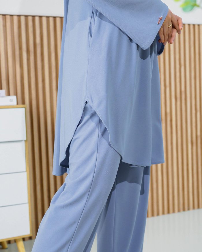 Suit Laisa - Cyan Blue - Image 5