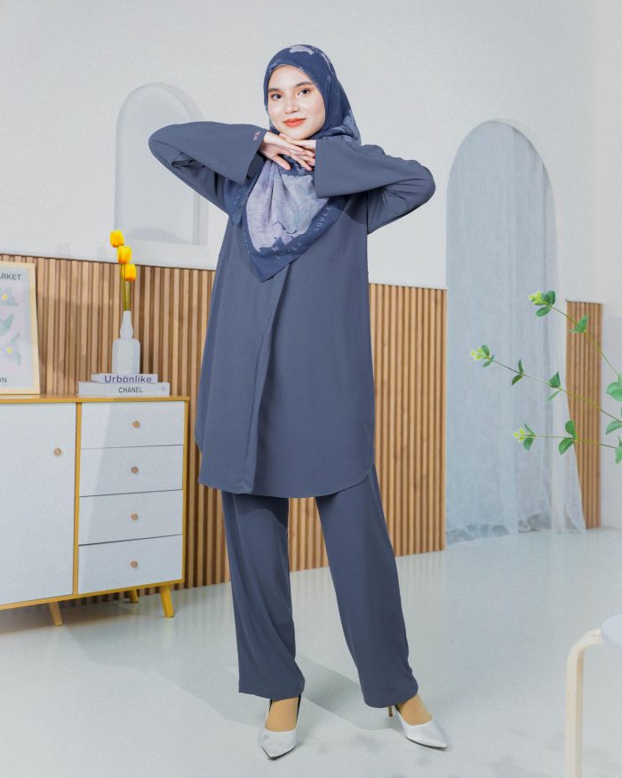 Suit Laisa - Pebble Blue - Image 2