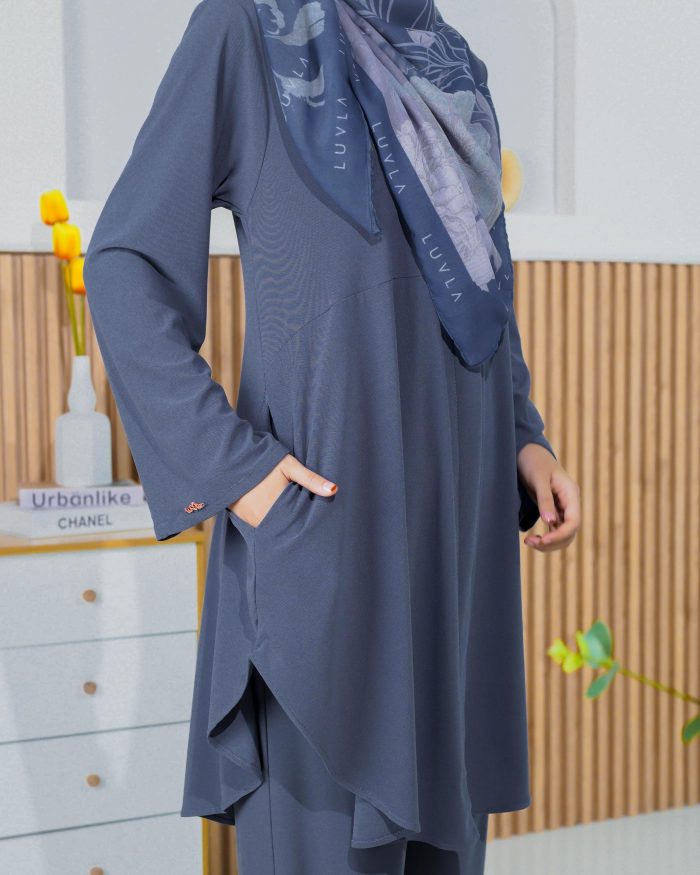 Suit Laisa - Pebble Blue - Image 4