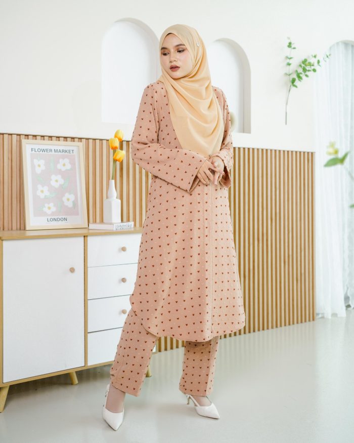 Suit Shafna - Nude Brown