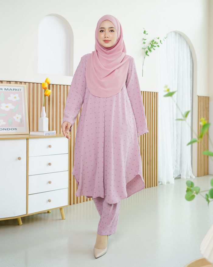 Suit Shafna - Pink Rose