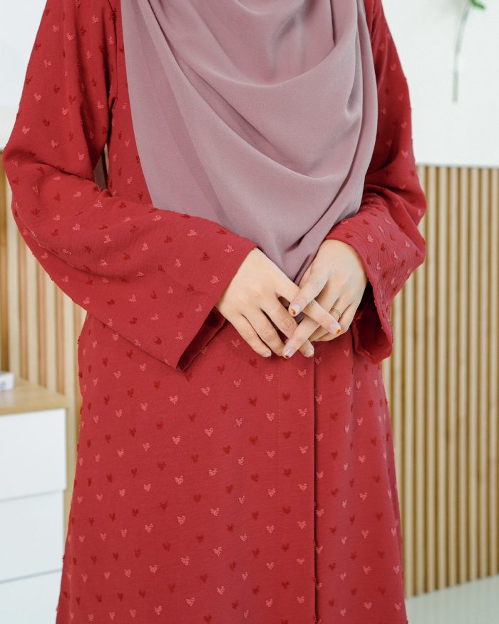 Suit Shafna - Ruby Red - Image 4