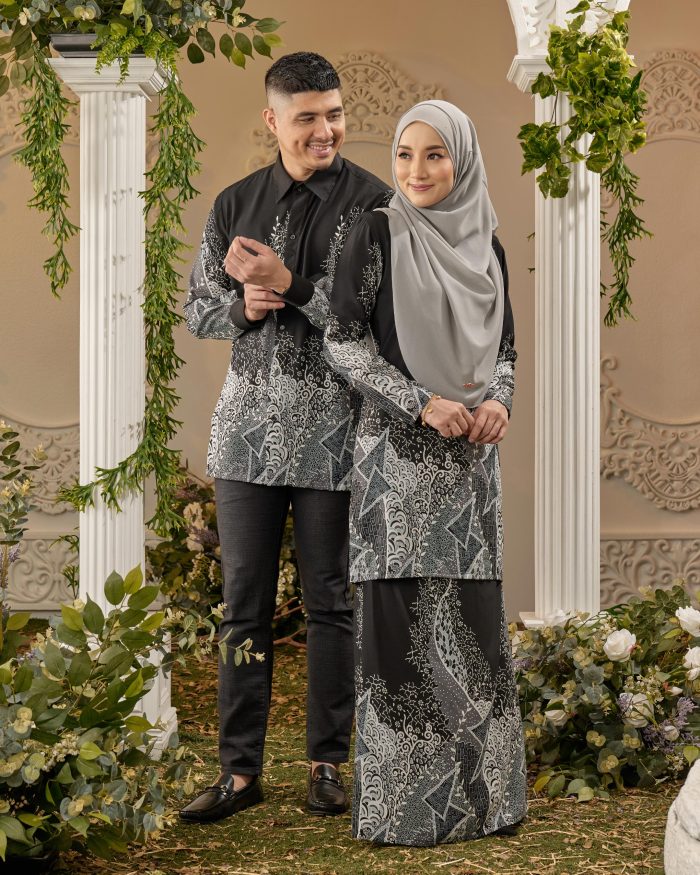 Kemeja Batik Sultan - Aduka Black - Image 6