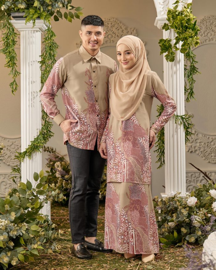 Kemeja Batik Sultan - Karunia Tan Khaki - Image 6