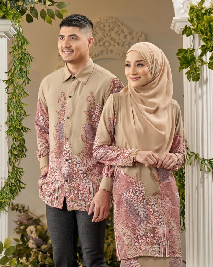 Kemeja Batik Sultan - Karunia Tan Khaki - Image 5