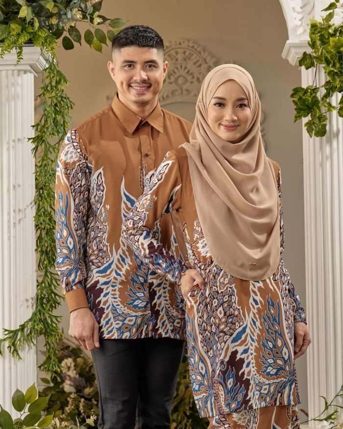 Kemeja Batik Sultan - Pieris Cofee Brown - Image 5