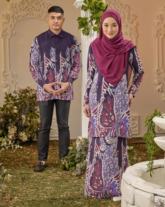 Kemeja Batik Sultan - Pieris Purple - Image 6