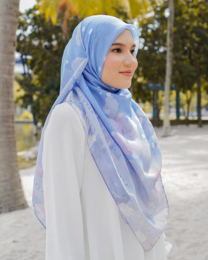 Tudung Bawal Cotton Wanderlust - Mabul - Image 3