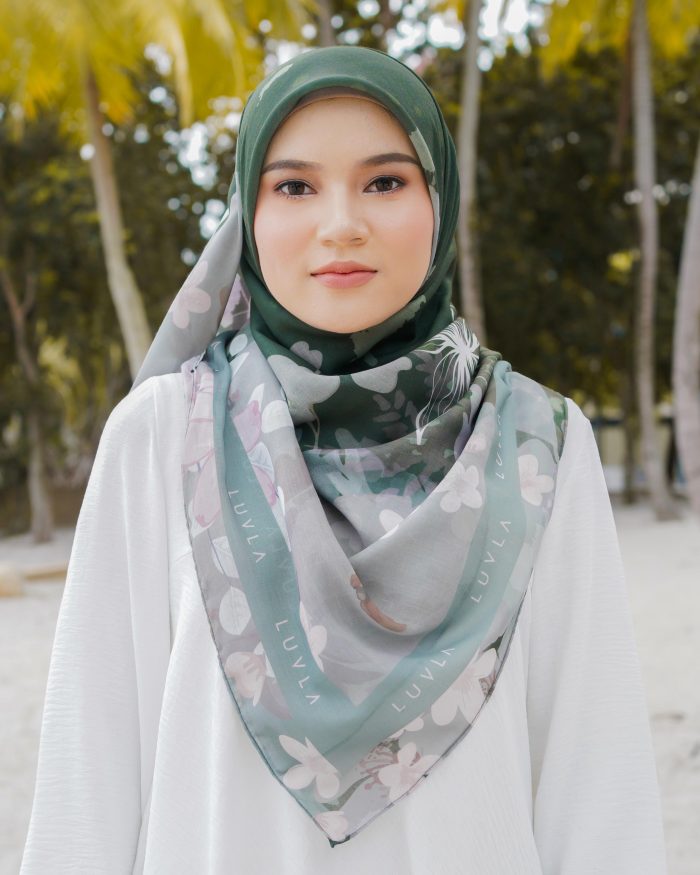 Tudung Bawal Cotton Wanderlust - Mataking - Image 6