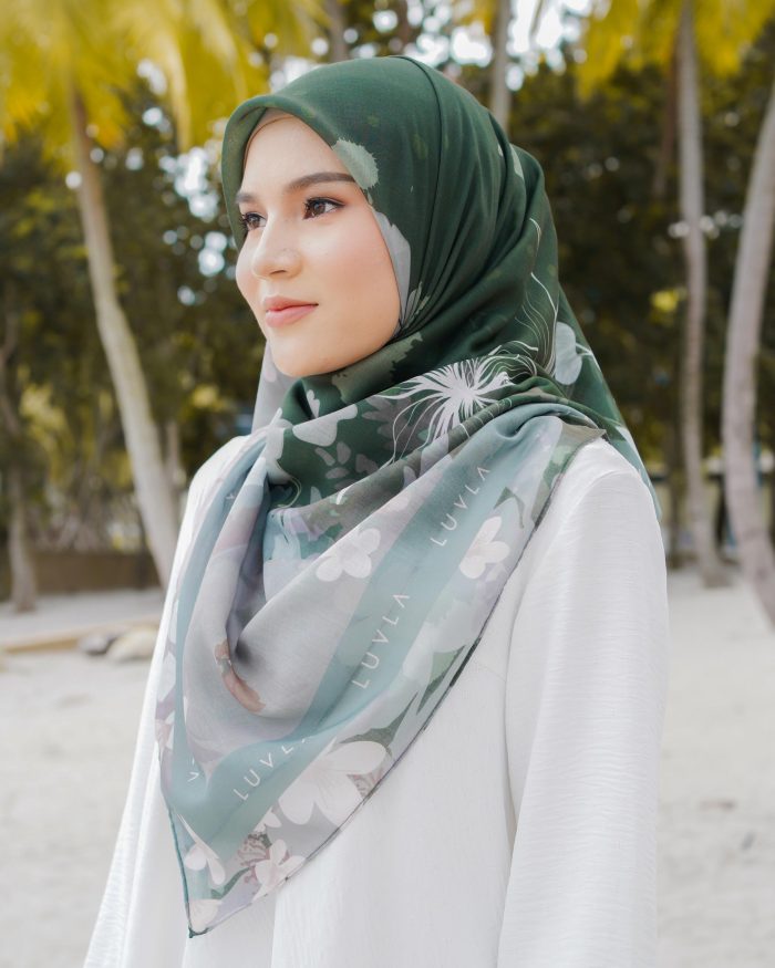 Tudung Bawal Cotton Wanderlust - Mataking - Image 5