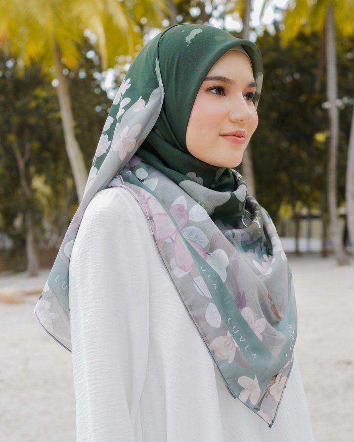 Tudung Bawal Cotton Wanderlust - Mataking - Image 4