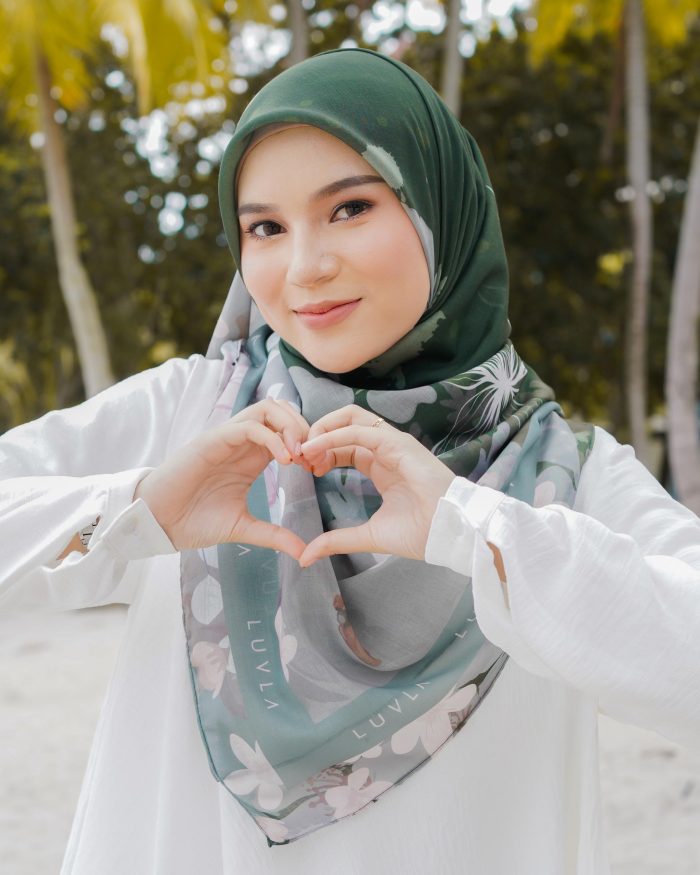 Tudung Bawal Cotton Wanderlust - Mataking - Image 3