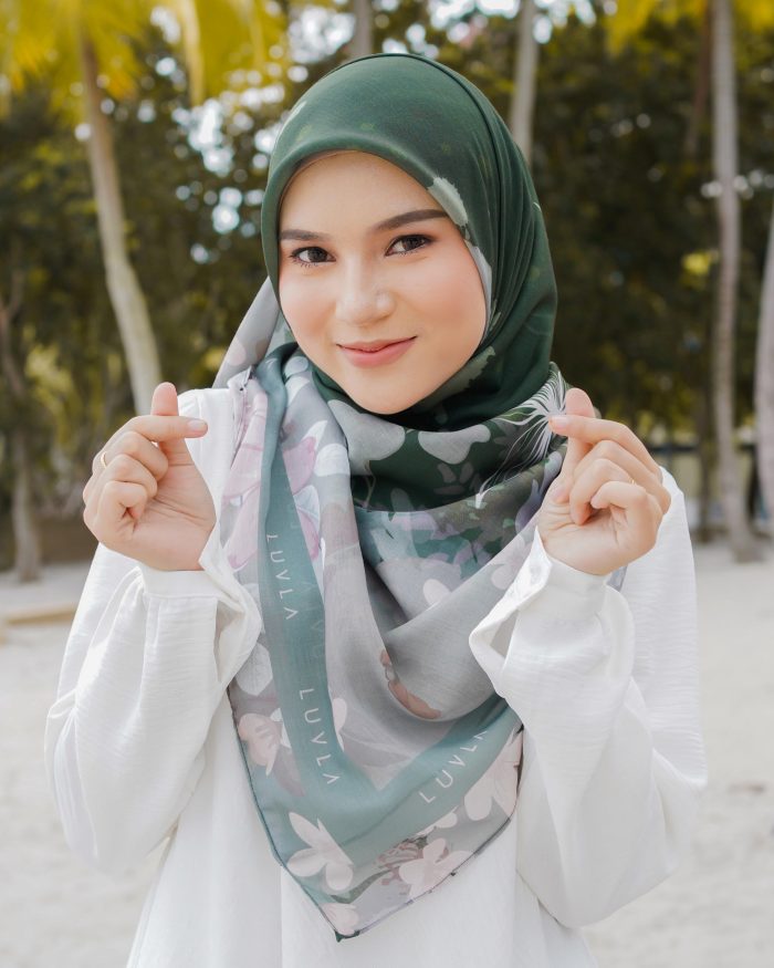 Tudung Bawal Cotton Wanderlust - Mataking - Image 2