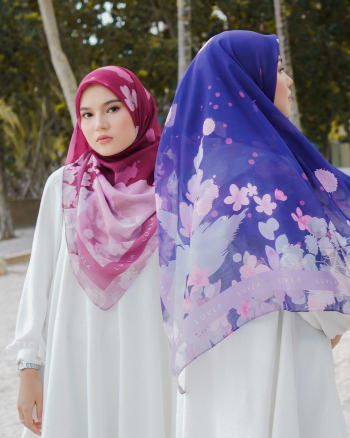 Tudung Bawal Cotton Wanderlust - Sibu - Image 7