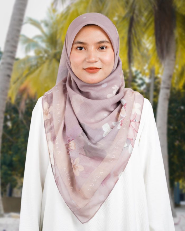 Tudung Bawal Cotton Wanderlust - Sibu - Image 3